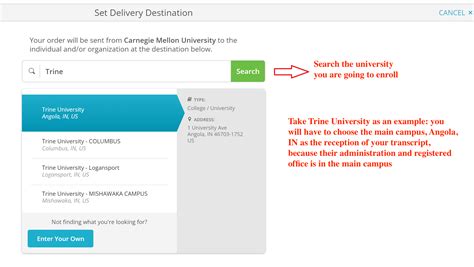 How to Order an Official Transcript .